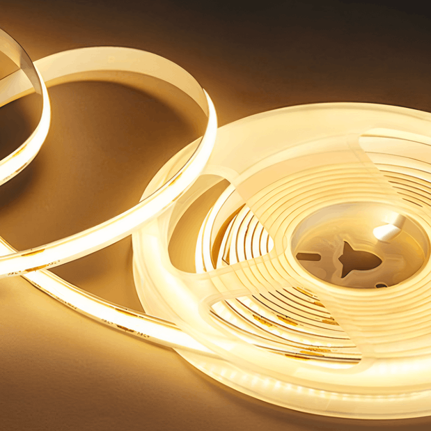 Fita de LED COB – Alto CRI 95, Iluminação Linear Contínua para Projetos Arquitetônicos e Comerciais