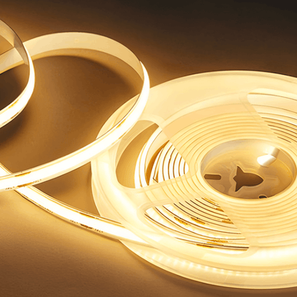 Fita de LED COB – Alto CRI 95, Iluminação Linear Contínua para Projetos Arquitetônicos e Comerciais
