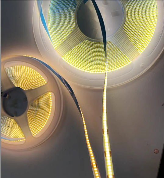 Fita de LED COB – Alto CRI 95, Iluminação Linear Contínua para Projetos Arquitetônicos e Comerciais