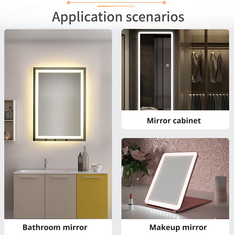 8mm Ultra-Thin LED Mirror Touch Switch | Touch Dimmer Sensor DC 5–24V