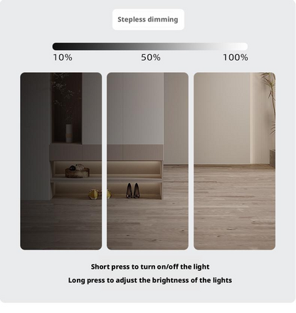 8A Touch Dimmer Switch for LED Cabinet & Linear Lighting | DC 12V / 24V Hidden Installation