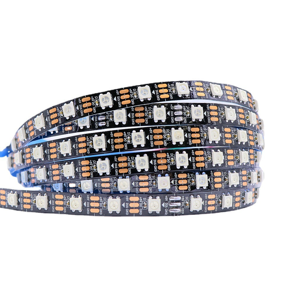 Fita de LED Endereçável WS2812 RGB 5050 | Fita de Iluminação Inteligente DC5V