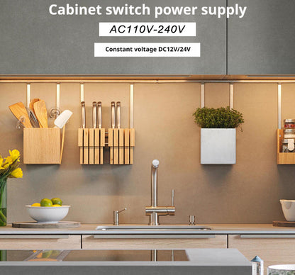 Fuente de alimentación LED DC12V/24V | Driver de voltaje constante para tiras LED