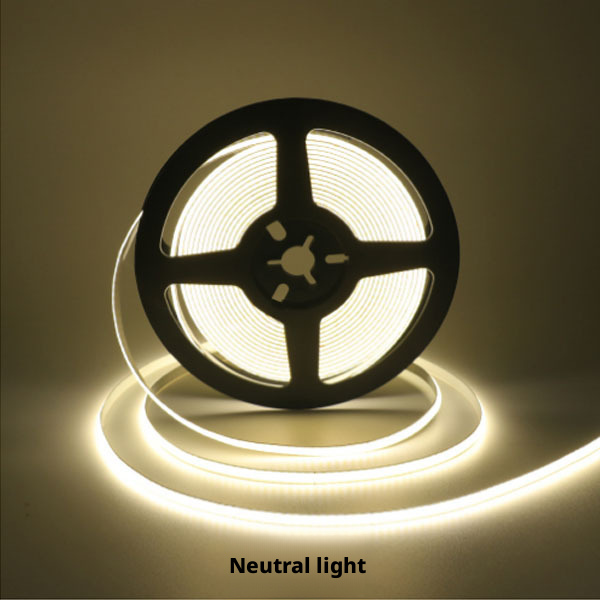Tira LED COB ultraestrecha | 2,7–5 mm | 5V/12V/24V | Alto CRI 90