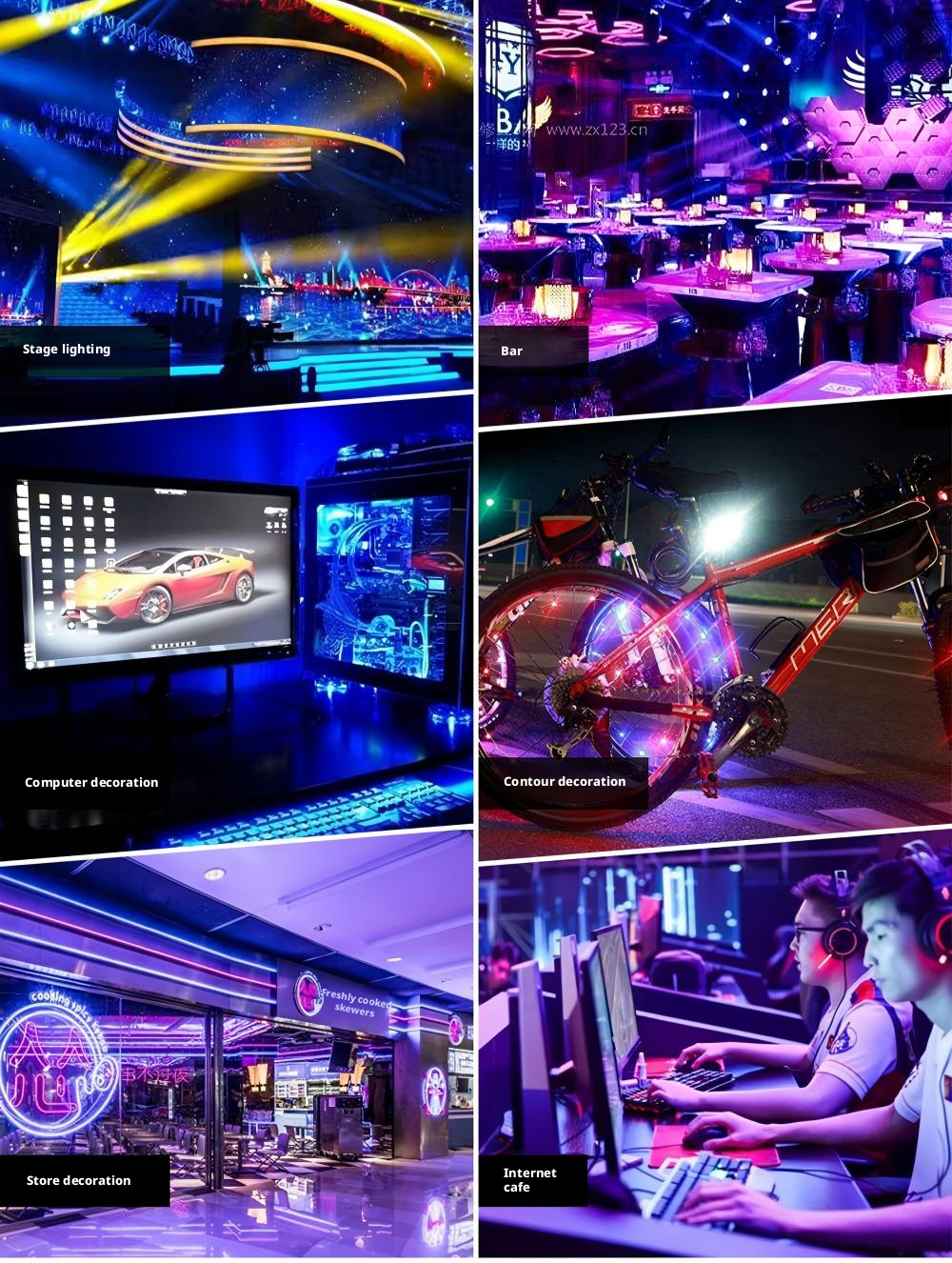 Fita LED Endereçável WS2811 12V RGB 5050 | Fita de Luz Programável Dream Color (30–96 LEDs/m)