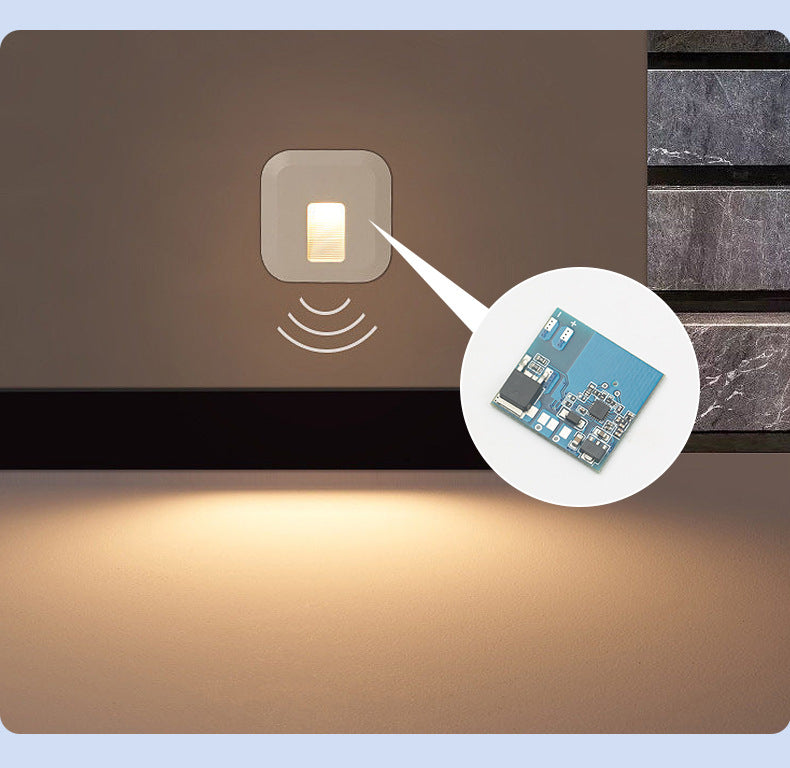 5.8G Microwave Radar Motion Sensor | DC 6-24V LED Cabinet & Garage Sensor