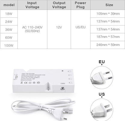Luz de Fita LED COB com Sensor de Toque Manual para Armários e Vitrines | Iluminação Inteligente Autoadesiva com Sensor de Indução